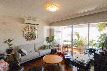 Sala de apartamento para alugar com 3 quartos, 117m² em Brooklin, São Paulo