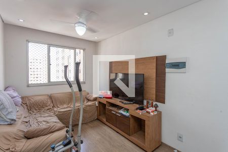 Sala  de apartamento para alugar com 2 quartos, 46m² em Centro, Diadema