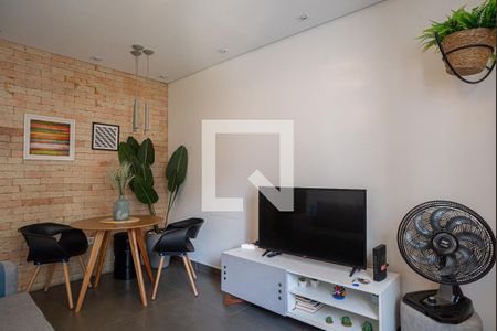 Sala de apartamento à venda com 1 quarto, 50m² em Bela Vista, São Paulo