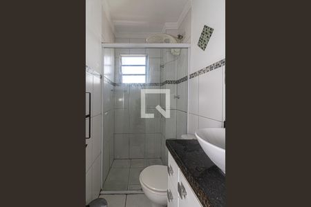 banheiro social_2 de apartamento para alugar com 2 quartos, 50m² em Vila Moraes, São Paulo