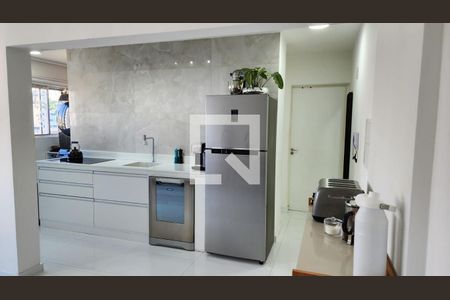 Cozinha de apartamento à venda com 1 quarto, 48m² em Centro, Campinas