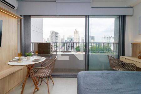 Studio de kitnet/studio para alugar com 0 quarto, 25m² em Santo Amaro, São Paulo