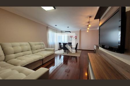 Sala de apartamento à venda com 4 quartos, 135m² em Jardim, Santo André