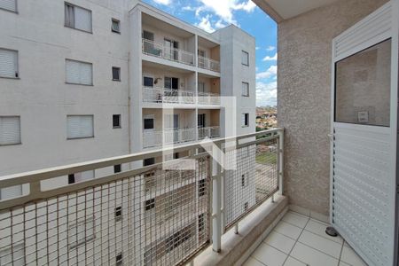 Varanda da Sala de apartamento para alugar com 2 quartos, 54m² em Jardim das Bandeiras, Campinas