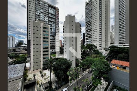 Vista de apartamento para alugar com 1 quarto, 27m² em Campo Belo, São Paulo