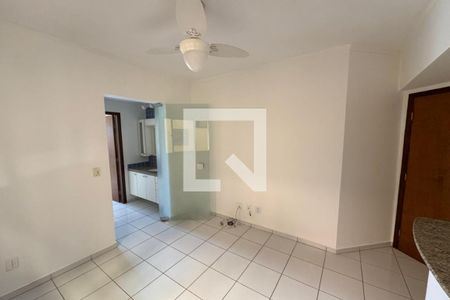 Sala de apartamento para alugar com 1 quarto, 35m² em Jardim Irajá, Ribeirão Preto