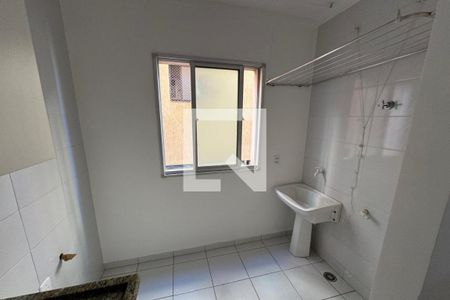 Cozinha - Lavanderia de apartamento para alugar com 1 quarto, 35m² em Jardim Irajá, Ribeirão Preto