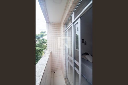 Varanda do Quarto de apartamento à venda com 3 quartos, 80m² em Tropical, Contagem