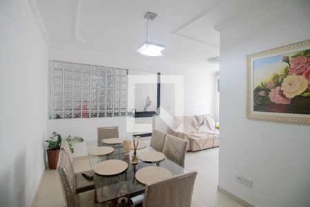 Sala de apartamento à venda com 3 quartos, 80m² em Tropical, Contagem