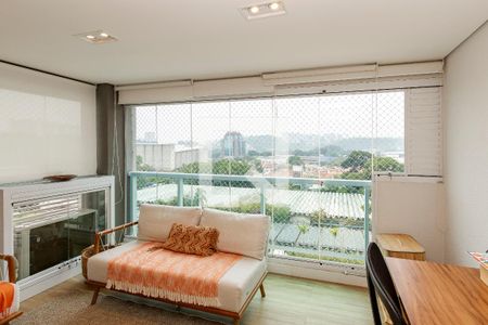 Varanda de apartamento à venda com 2 quartos, 68m² em Jardim Dom Bosco, São Paulo