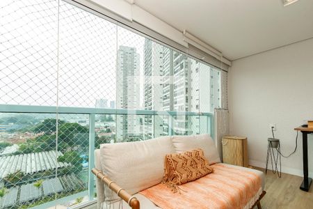 Varanda de apartamento à venda com 2 quartos, 68m² em Jardim Dom Bosco, São Paulo