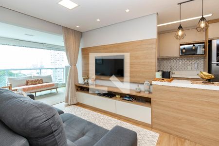 Sala de apartamento à venda com 2 quartos, 68m² em Jardim Dom Bosco, São Paulo