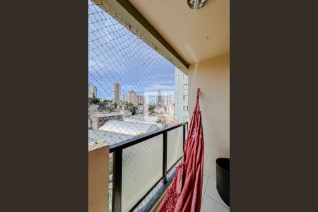 Varanda da Sala de apartamento à venda com 3 quartos, 75m² em Vila Bertioga, São Paulo