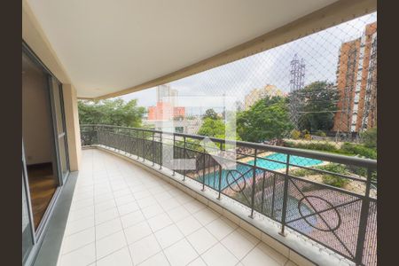 Varanda da Sala de apartamento à venda com 4 quartos, 170m² em Vila Leopoldina, São Paulo