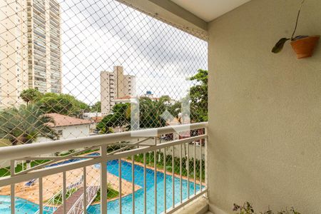 Varanda da Sala de apartamento à venda com 2 quartos, 75m² em Tatuapé, São Paulo