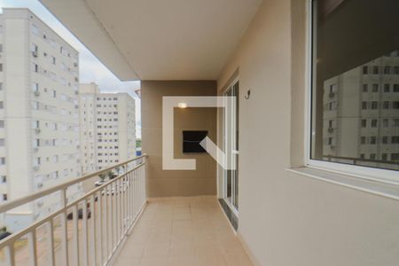 Varanda da Sala de apartamento para alugar com 2 quartos, 58m² em Humaitá, Porto Alegre