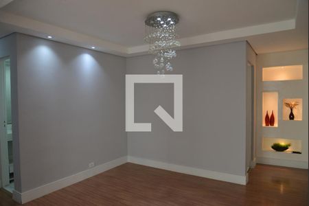 Sala de apartamento à venda com 3 quartos, 67m² em Vila Homero Thon, Santo André