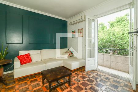 Sala de apartamento à venda com 3 quartos, 113m² em Petrópolis, Porto Alegre