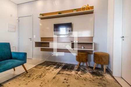 Sala de apartamento à venda com 1 quarto, 56m² em Alphaville, Barueri