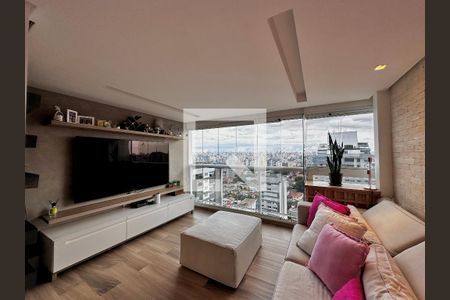 Sala de apartamento à venda com 2 quartos, 72m² em Campo Belo, São Paulo