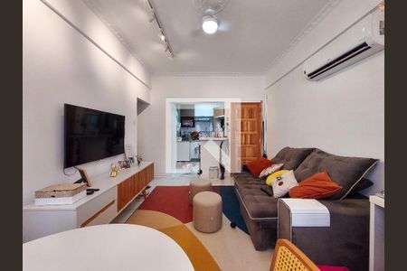 Sala de apartamento à venda com 1 quarto, 46m² em Tijuca, Rio de Janeiro