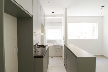 Sala/Cozinha/Área de Serviço de apartamento para alugar com 2 quartos, 40m² em Chora Menino, São Paulo