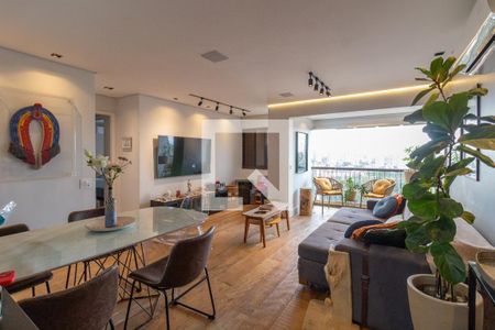 Sala de apartamento à venda com 2 quartos, 80m² em Jardim Bonfiglioli, São Paulo