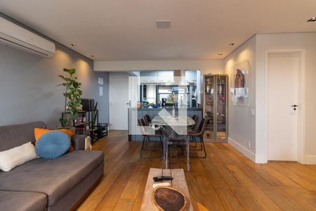 Sala de apartamento à venda com 2 quartos, 80m² em Jardim Bonfiglioli, São Paulo