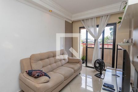 Sala  de apartamento à venda com 3 quartos, 69m² em Conceição, Diadema