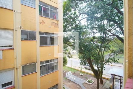 Sala - Vista de apartamento para alugar com 2 quartos, 72m² em Humaitá, Porto Alegre