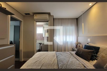 Suíte de apartamento à venda com 2 quartos, 91m² em Vila Assunção, Santo André