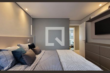 Suíte de apartamento à venda com 2 quartos, 91m² em Vila Assunção, Santo André