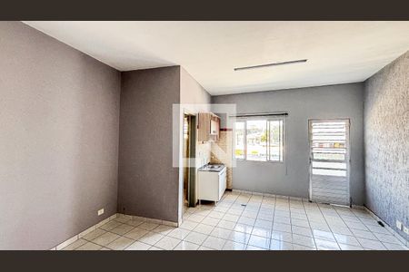 Sala - Quarto - Cozinha de apartamento para alugar com 1 quarto, 55m² em Santa Terezinha, Santo André