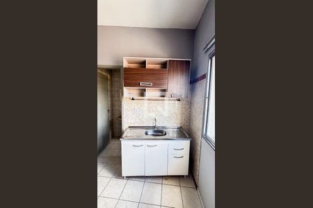 Sala - Quarto - Cozinha de apartamento para alugar com 1 quarto, 55m² em Santa Terezinha, Santo André