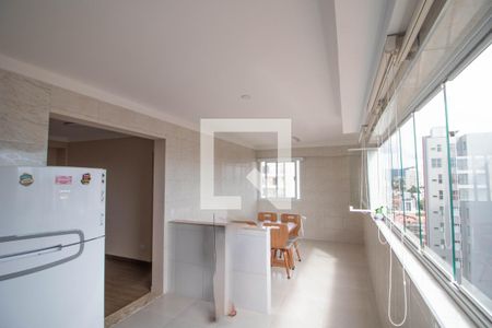 Sala de Jantar/Cozinha de apartamento à venda com 1 quarto, 53m² em Vila Mazzei, São Paulo