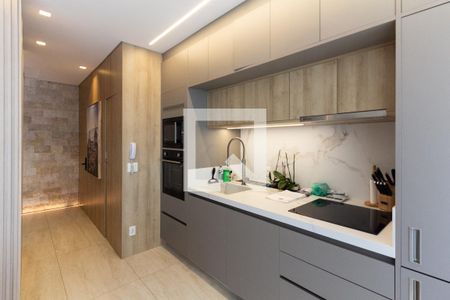 Sala/Cozinha de apartamento à venda com 1 quarto, 104m² em Itaim Bibi, São Paulo