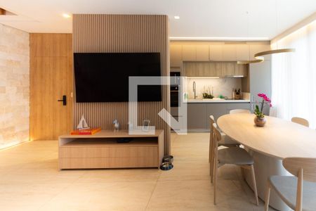 Sala/Cozinha de apartamento à venda com 1 quarto, 104m² em Itaim Bibi, São Paulo