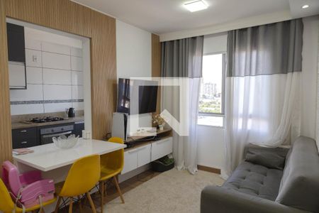 Sala de apartamento à venda com 2 quartos, 45m² em Vila Florida, Guarulhos