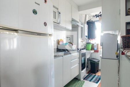 Cozinha de apartamento à venda com 2 quartos, 43m² em Santo Amaro, São Paulo