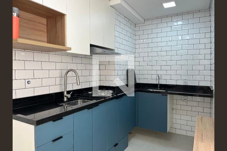 Cozinha de apartamento para alugar com 2 quartos, 35m² em Várzea da Barra Funda, São Paulo