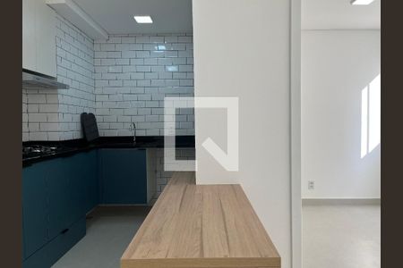 Cozinha de apartamento para alugar com 2 quartos, 35m² em Várzea da Barra Funda, São Paulo