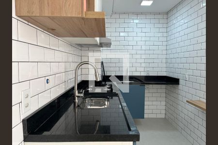 Cozinha de apartamento para alugar com 2 quartos, 35m² em Várzea da Barra Funda, São Paulo