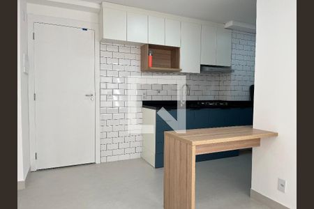 Cozinha de apartamento para alugar com 2 quartos, 35m² em Várzea da Barra Funda, São Paulo