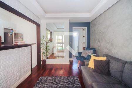 Sala de apartamento à venda com 1 quarto, 60m² em Bom Jesus, Porto Alegre