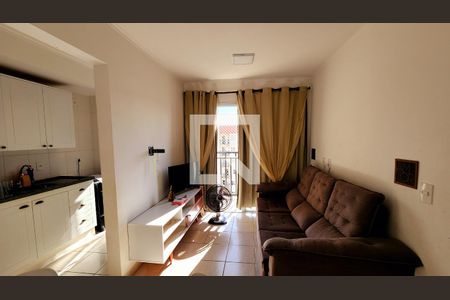 Sala de apartamento à venda com 2 quartos, 53m² em Residencial das Flores, Várzea Paulista