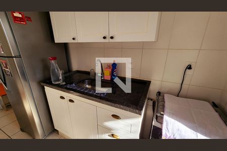 Cozinha e Área de Serviço de apartamento à venda com 2 quartos, 53m² em Residencial das Flores, Várzea Paulista