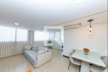 Sala de apartamento à venda com 2 quartos, 107m² em Buritis, Belo Horizonte