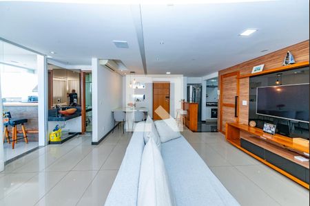 Sala de apartamento à venda com 2 quartos, 107m² em Buritis, Belo Horizonte