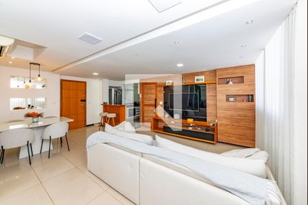 Sala de apartamento à venda com 2 quartos, 107m² em Buritis, Belo Horizonte