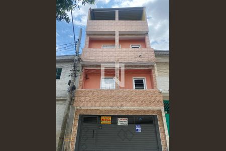 Fachada de casa para alugar com 1 quarto, 80m² em Vila Alzira, Guarulhos